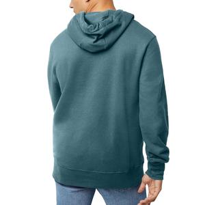 Nuevo elegante 100% algodón manga larga hombro pendiente cuello sólido cómodo de talla grande hombres pulóver con capucha Bangladesh forrado - Product Image 6