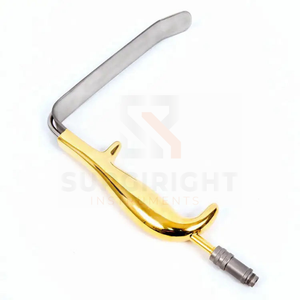 Retractor de Senos SurgiRight Ferreira, Instrumentos de Cirugía Plástica, Acero, Manual, Hoja Aislada Chapada en Oro, Kit Quirúrgico - Product Image 3