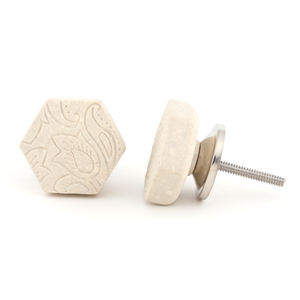 SHUBHAM Perilla de cerámica moderna ajustable para muebles de cocina para Centro Comercial Armario Cajón Gabinete Tocador Dormitorio Sala de estar - Product Image 2