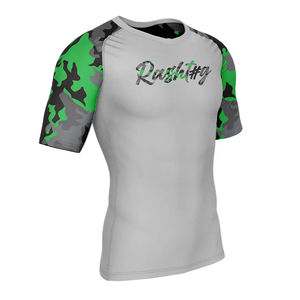 El mejor material Fabricante superior Fábrica Precio de venta completo MMA rash guard Más vendido Última facción Casual MMA rash guard 2024 - Product Image 5