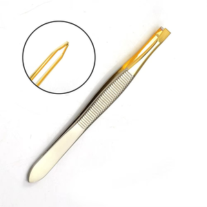 Pinzas para Cejas de Acero Inoxidable con Punta Inclinada Plateada, 3 Piezas, Recubrimiento Dorado, Marca Privada OEM, 2025 - Product Image 6