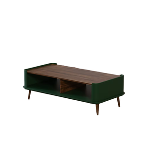 โต๊ะกาแฟไม้สักจริงสำหรับอพาร์ทเมนต์และเฟอร์นิเจอร์ในร่มดีไซน์ทันสมัย - Product Image 1