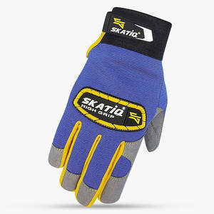 Skatiq SG-1600ที่มีคุณภาพสูงช่างป้องกันผลกระทบถุงมือขนาด XL ระบายอากาศไนลอนซับน้ำ TPR ก่อสร้างป้องกันลื่น - Product Image 2