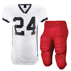 Uniformes de football américain Fourniture directe en gros Maillots d'entraînement sur mesure Vêtements de sport confortables à séchage rapide - Product Image 3