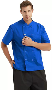 Chaqueta de Chef Profesional para Cocina, Color Personalizado, Polialgodón, Manga Larga, Diseño de Logotipo Personalizado, Restaurante, Bar - Product Image 4
