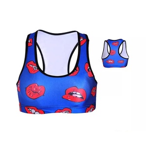 Soutien-gorge de sport pour femmes, doux et confortable, logo imprimé personnalisé et style à la mode Offres Spéciales - Product Image 3