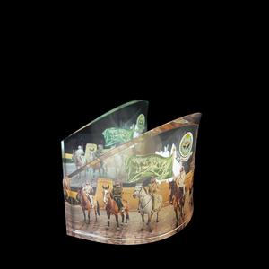 Personalizable Elegante Acrílico Militar Curva Premio Trofeo de Reconocimiento para Honrar el Servicio y Sacrificio - Product Image 3