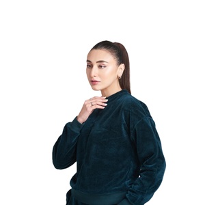 Automne et hiver 2025 nouveau mâle et femelle à manches longues pull à capuche pantalons décontractés Fitness vêtements de sport deux pièces costume avec Logo - Product Image 3