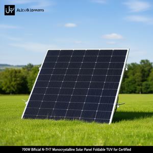 Panneau solaire monocristallin HJT de type N bifacial 700W pliable certifié TUV - Product Image 3
