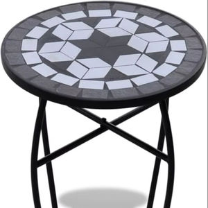Luxury Indoor <b>Mosaic</b> Table with Metal Frame and <b>Art</b> Deco Tile Inlay for Stylish Home Decor Diwali Wholesale Price India - Product Image 1