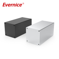 Boîtier en aluminium anodisé pour électronique, boîtier d'instrumentation, boîte de jonction, boîtier pour rail DIN