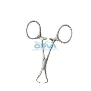 Pince à serviette Backhaus de haute qualité certifiée CE, 14 cm, en acier inoxydable, pince chirurgicale, instrument de classe II - Product Image 2