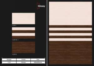 Carreaux muraux en céramique 300x600mm pour salle de bain et cuisine, finition brillante ou mate, texture effet sucre, design intérieur luxueux. - Product Image 5