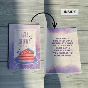 Eco Friendly Bio-degradable Best Wishes Plantable Paper Multi Color Gift <strong>Cards</strong> 6 X 6 <strong>Inches</strong> <strong>Sizes</strong> Pack of 50 Pcs <strong>Greeting</strong> <strong>Card</strong>