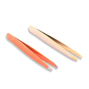 Pinzas de precisión para cejas, logotipo personalizado, diseño multicolor, pinzas para cejas, soporte, herramienta de belleza para maquillaje - Product Image 4