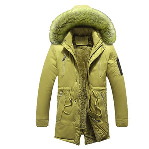 Veste de printemps élégante pour hommes, parka bombardier coupe-vent, veste en duvet longue et imperméable, vente en gros, fabricant - Product Image 6