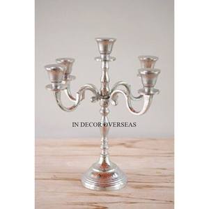 High Grade <b>Gold</b> Plated Newly Arrival Luxurious Quality Metal Made 5 Arms Candelabra Home And Hotel <b>Decoration</b> Accessories Supply - Product Image 5