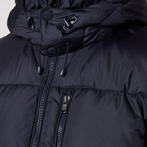 Veste matelassée pour homme en toile à capuche isolée thermiquement, randonnée en plein air, imperméable, écologique, manteau d'hiver léger et chaud - Product Image 5