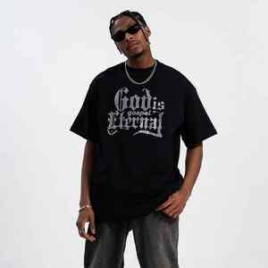 Premium Heavy Weigh And Changing With Advanced Customization Making It <b>Perfect</b> For A High End Street Wear Rhinestones T Shirt - Product Image 3