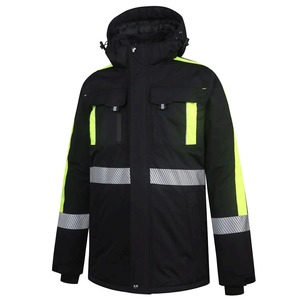 High Quality Customized Waterproof Hi Visibility Workwear <b>Jackets</b> Plus Size Unisex Latest Design Lightweight Front Polyester - Product Image 1
