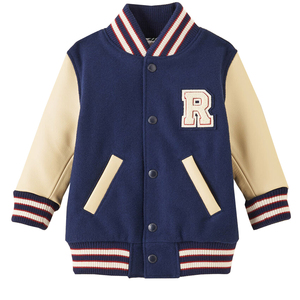 Veste universitaire Letterman en laine et en cuir véritable pour hommes veste avec écussons et étiquettes de logos brodés en couleur personnalisée pour hommes - Product Image 1