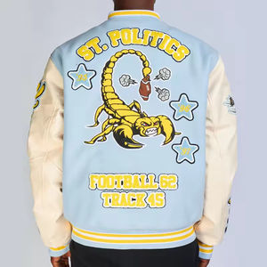 Winter New Woolen Embroidered Custom <b>Baseball</b> Uniform <b>Jacket</b> Casual Sports <b>Baseball</b> <b>Jackets</b> <b>for</b> <b>Men</b> - Product Image 2