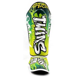 Protège-tibias de boxe pour jumeaux, entraînement, sparring, protection professionnelle, cuir, arts martiaux, Muay Thai, MMA, kickboxing, karaté - Product Image 1