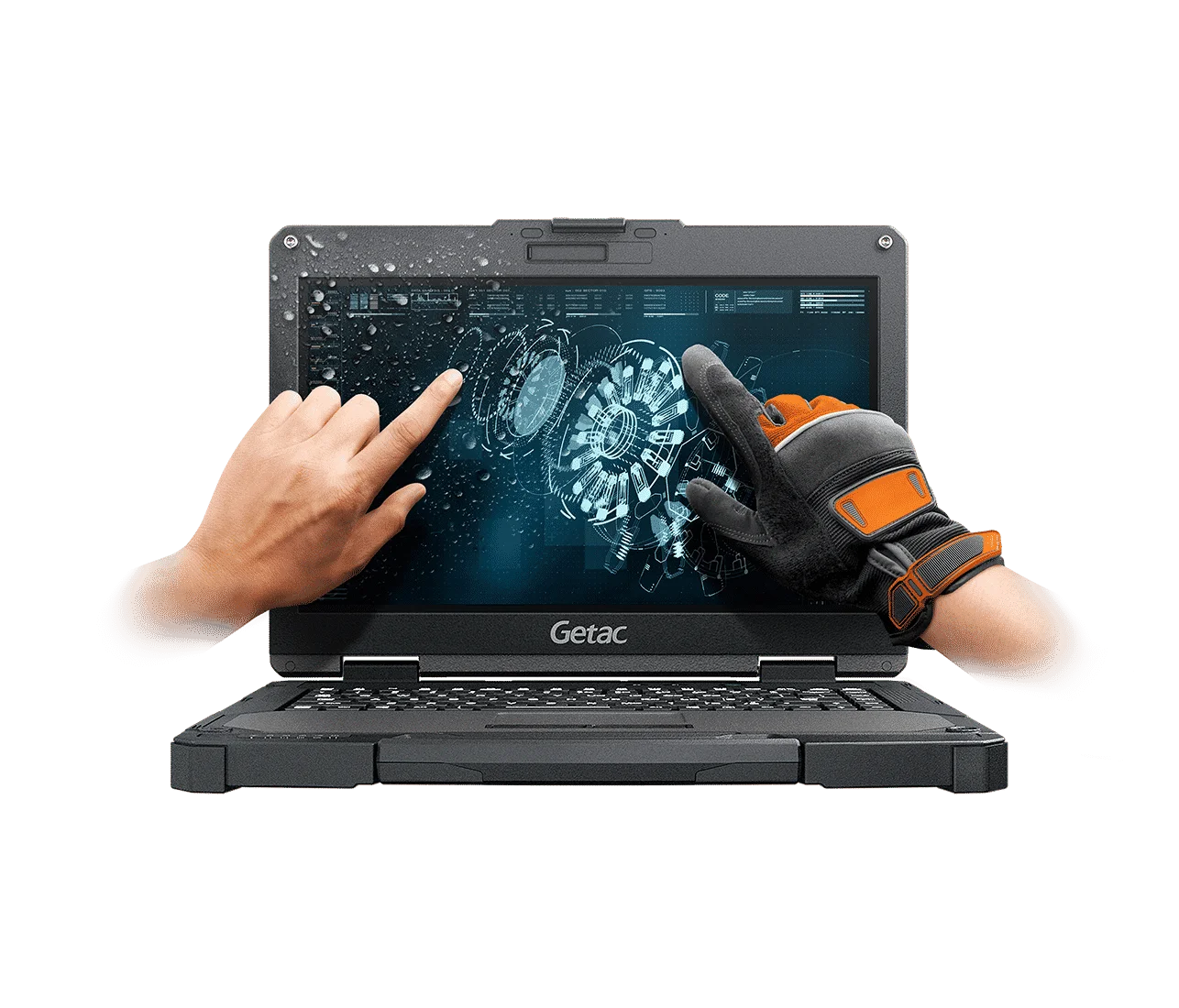 NEW!! Getac B360 - Powerful 13.3" Fully rugged Notebook for field service, 1400 nits, 10th generation Core processor
