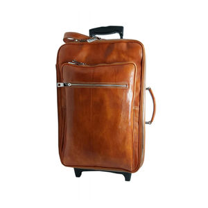 2023 New Quality Classic Design Wholesale Price Durable Luggage <b>Suitcase</b> Low MOQ Durable Customized Leather Made <b>Trolley</b> Bags - Product Image 5