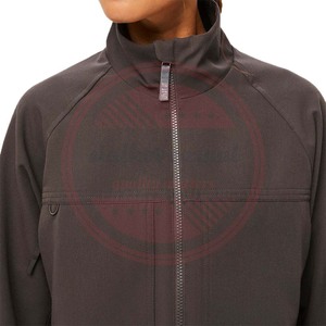 Veste d'uniforme hospitalier anti-rides personnalisée \ Vestes de gommage médical unisexe pour soins infirmiers extensibles - Product Image 4