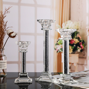 Factory Direct Glass Candle <b>Holder</b> Home Decoration Ornaments Home Vintage Gourd Wax Table Aromatherapy <b>Rod</b> Candle <b>Holder</b> - Product Image 2
