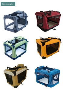 2023 Nouveau produit Caisse de voyage pour chien avec cadre en acier solide, caisse pliable pour animaux de compagnie, caisse pour chien portable pour grands chats et petits chiens - Product Image 5