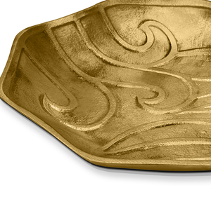 2024 Trending Oval Aluminium Platter Exceptional Quality EPL <b>Charger</b> Home Serving Dishes Dry Fruits Snacks Dinner Office Lunches - Product Image 2