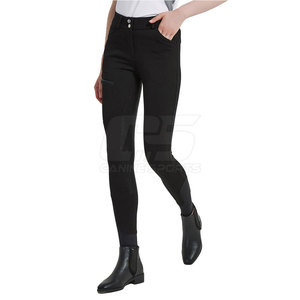 Pantalons d'équitation OEM pour femmes, taille haute, genouillères, culottes d'équitation pour femmes, jodhpurs et culottes - Product Image 3