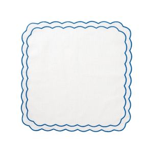 Manteles individuales de lino bordados con flores artísticas que crean un ambiente refrescante adecuado para experiencias gastronómicas de primavera y verano - Product Image 4