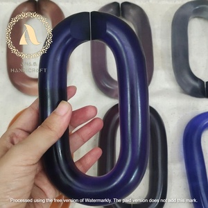 Adornos de Pared de Cadena Acrílica Moderna Hechos a Mano, Artículo Decorativo para el Hogar Personalizado y Enlazado, Resina Adorable para Ramadán - Product Image 2