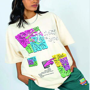 เสื้อยืดพิมพ์ลายสไตล์สตรีทสำหรับผู้ชาย, เสื้อยืดแขนสั้นโอเวอร์ไซส์ทรงหลวมวัฒนธรรมฮิปฮอป100% ผ้าคอตตอนใหม่ฤดูร้อน - Product Image 3