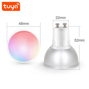 가장 인기있는 스마트 홈 자동화 5W RGB + W Tuya 스마트 와이파이 Led 전구