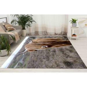 Alfombra Impresa en 3D con Diseño de Búfalo Salvaje, Regalo para Damas de Honor, Salón, Grande, Fácil de Limpiar, Alfombra de Chenilla - Product Image 3