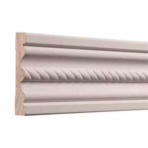 Moulures murales 3D et plinthes de cadre de porte en bois moderne personnalisées, style minimaliste, pour la décoration intérieure de luxe - Product Image 1