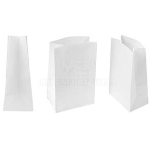 Sac de papier inférieur carré de poulet de hot-dog de kebab recyclable écologique de BBQ pour la nourriture chaude - Product Image 4