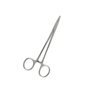 Porte-aiguille en bois de Crile professionnel avec joint de boîte pince d'opération droite de 150mm pince de chirurgie en acier inoxydable - Product Image 4