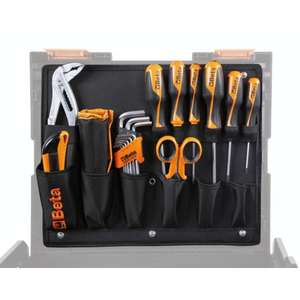 BETA Assortment of 44 Tools for Tool Case COMBO C99V1 <b>EVA</b> Foam Tray Tool Set - Product Image 2