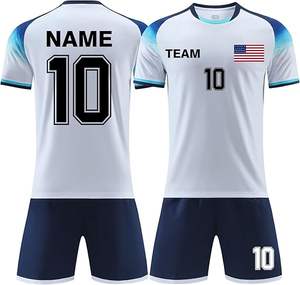 2025 nueva ropa de fútbol personalizada para hombres camisetas de fútbol de secado rápido al por mayor mejores conjuntos de fútbol uniformes de fútbol - Product Image 1