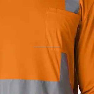 Camisa de Seguridad Reflectante de Alta Visibilidad Hecha a Medida con Mangas Largas para Hombre 2025, Camisa de Seguridad Personalizada para Uso en Exteriores - Product Image 5