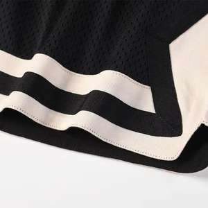 Short d'été à séchage rapide pour hommes en maille solide Hip Hop respirant décontracté basket-ball Shorts de sport - Product Image 2