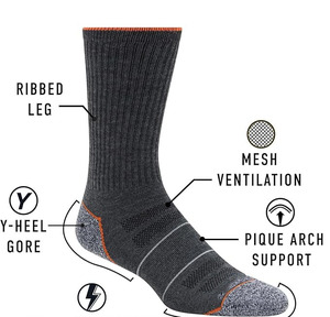 Chaussettes d'hiver pour hommes avec séchage rapide et caractéristiques écologiques, motif de dessin animé, texture douce pour un ajustement confortable - Product Image 1