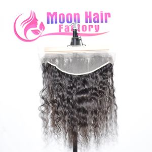 Premier fournisseur indien de cuticule saine à texture soyeuse 100% naturelle ondulée frontale en cheveux du temple indien Prix d'exportation compétitif - Product Image 6