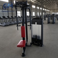 Máquina Comercial de Deltoides Posterior y Pectorales con Peso de 100 kg, Equipo de Entrenamiento de Fuerza con Carga de Pernos para Gimnasio y Fitness