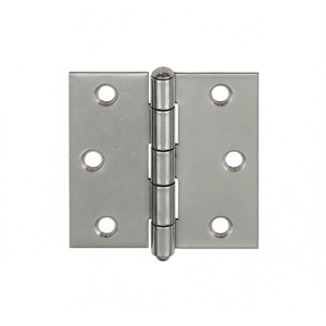 VORMANN 24-Piece Stainless Steel V2A Square-Edged Hinge 63mm Width 1.5mm Thickness for <b>Tables</b> - Product Image 3